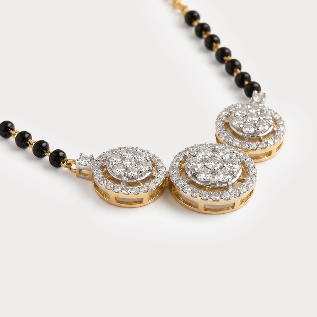 Woven in Love Diamond Mangalsutra