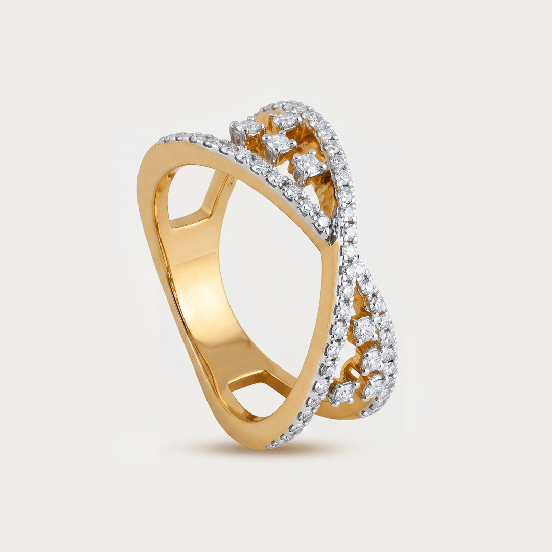 Granduer Bands Diamond Ring