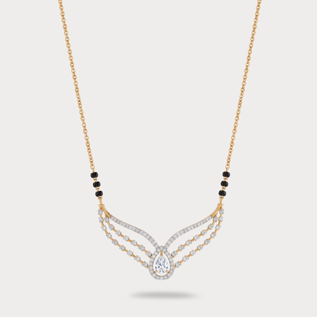 Sacred Light Diamond Mangalsutra