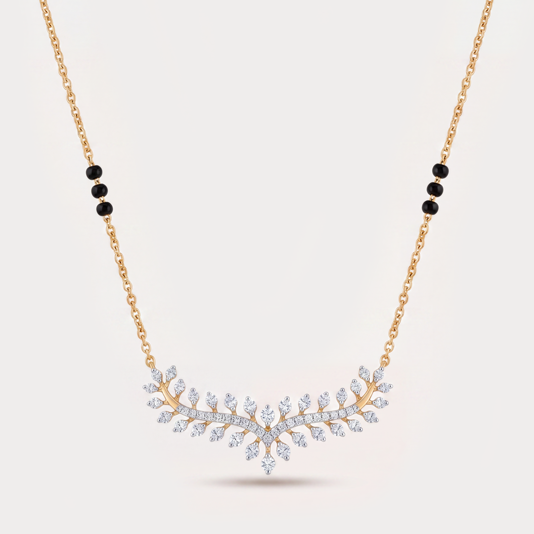 Vine Éclat Diamond Mangalsutra