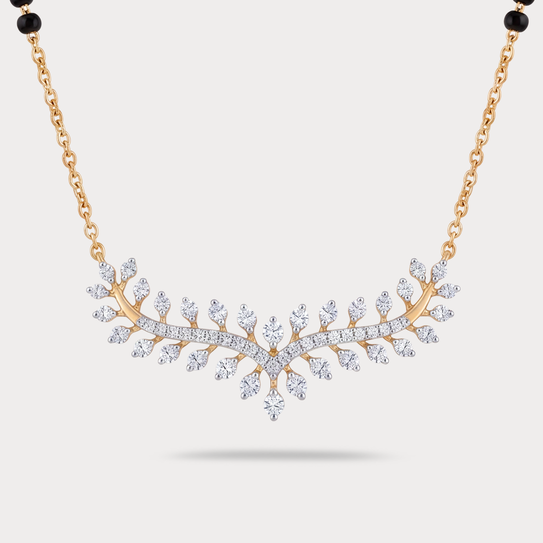 Vine Éclat Diamond Mangalsutra