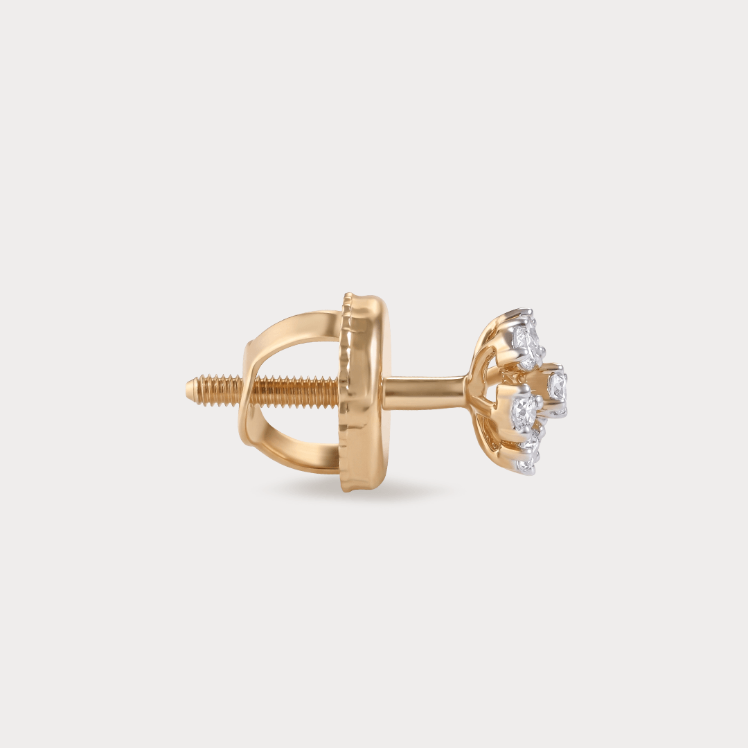 Meadowlight Stars & Flowers Diamond Earrings