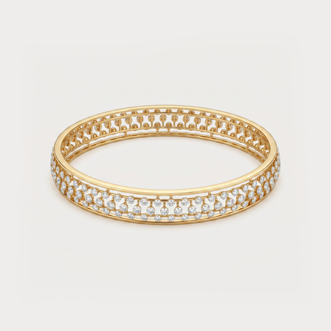 Amore Diamond Bangle