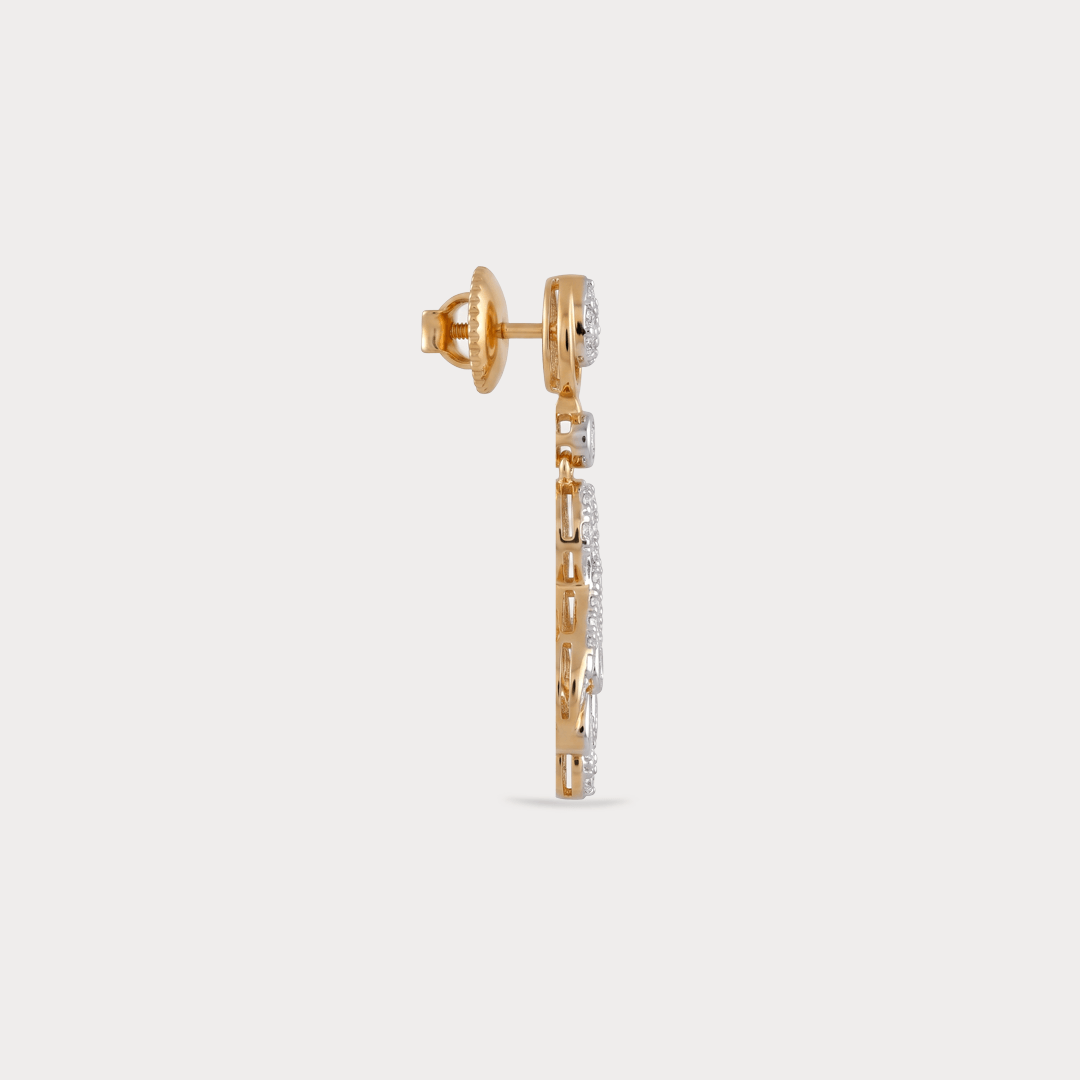 Skysong Drop Diamond Earrings