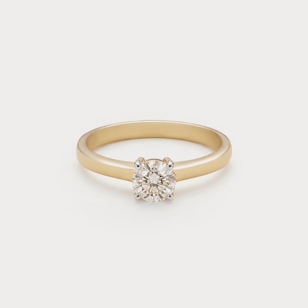 Teardrop Diamond Ring