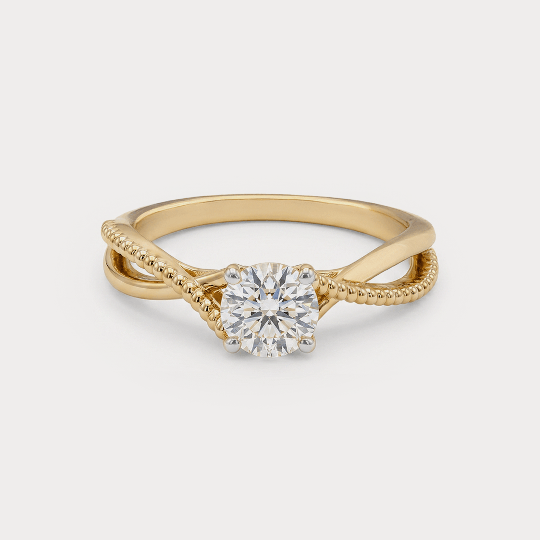 Droplet Diamond Ring