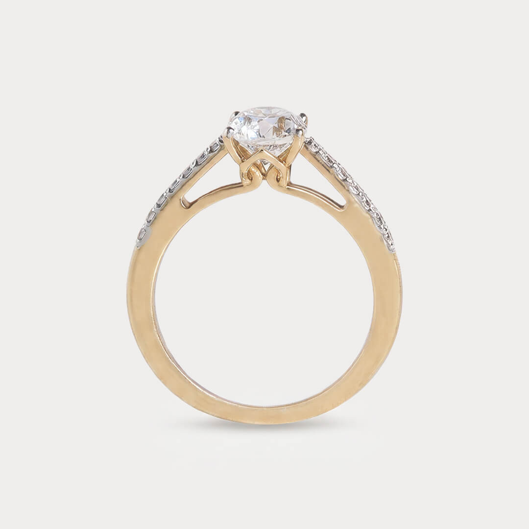 Regency Solitaire Diamond Ring