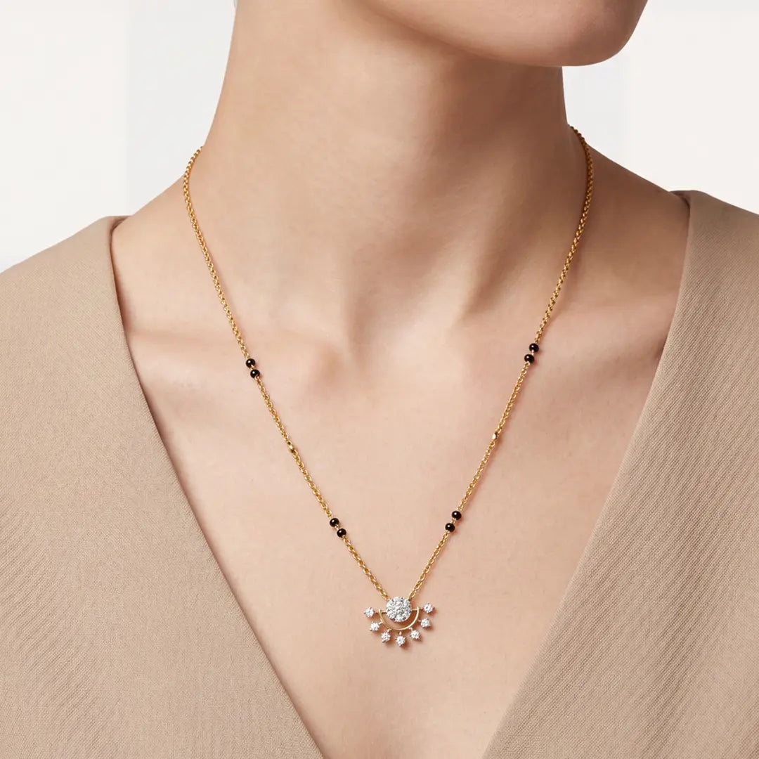 Solstice Diamond Mangalsutra