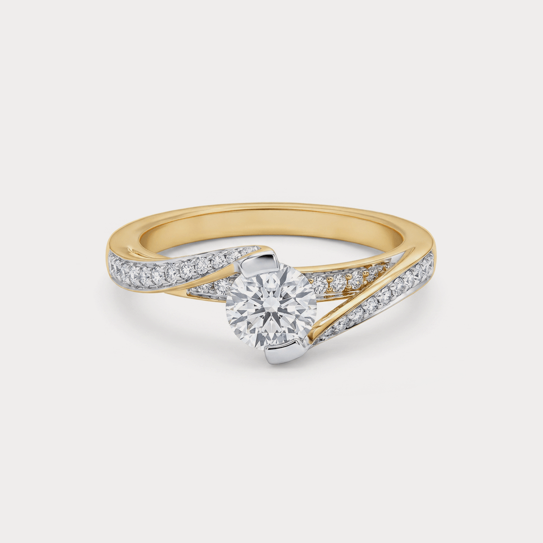 Fleck Diamond Ring