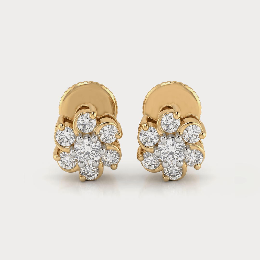 Arc Diamond Earrings