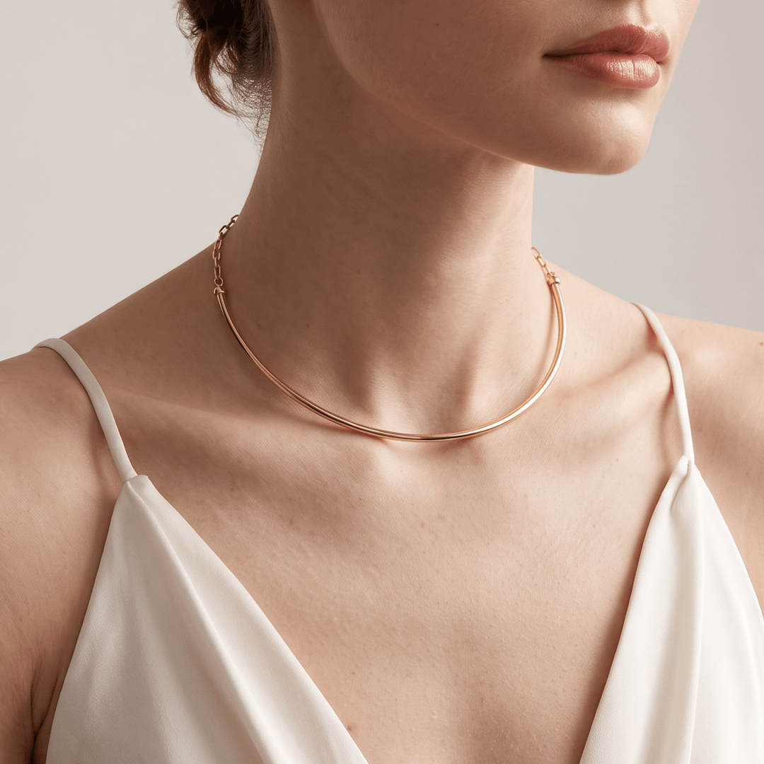 Duskglow Diamond Necklace