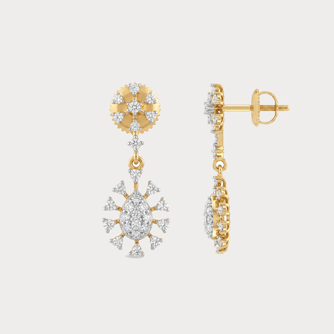 Cascade Diamond Earrings