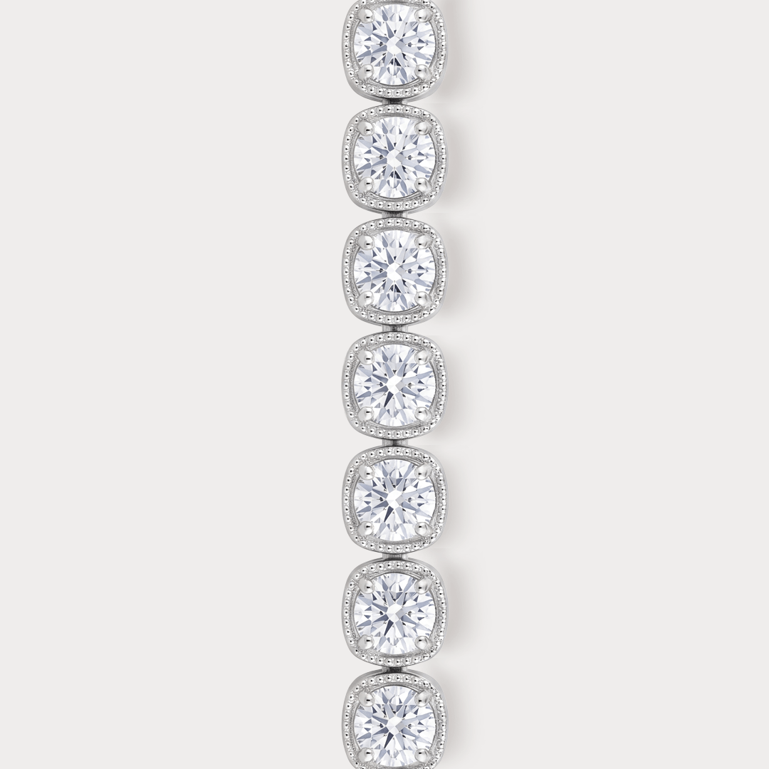 Lustrous Tennis Diamond Bracelet