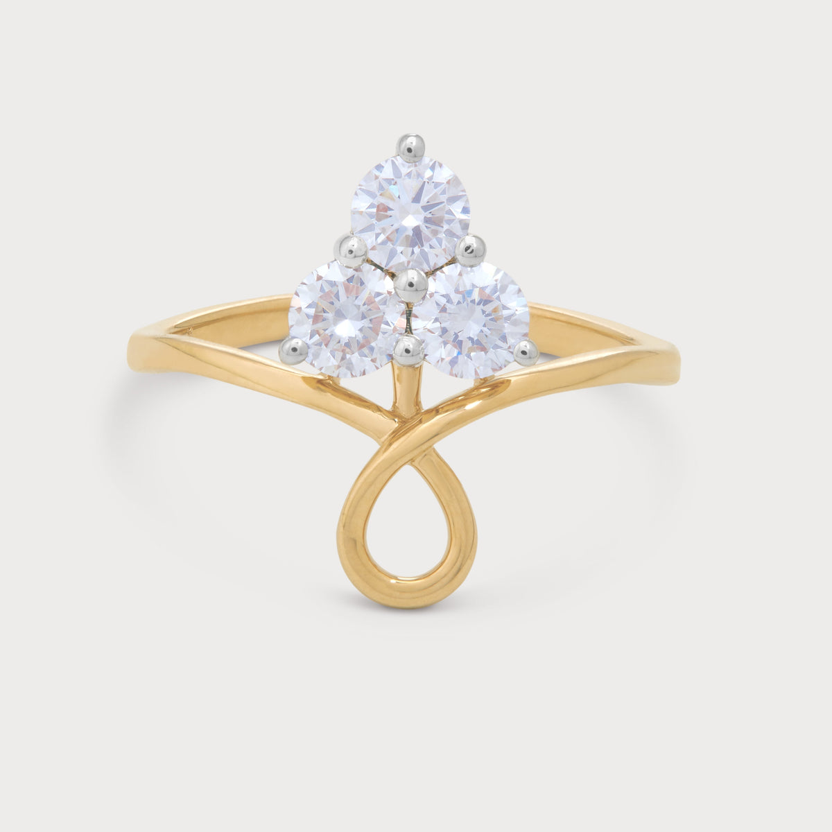 Triveni Diamond Ring