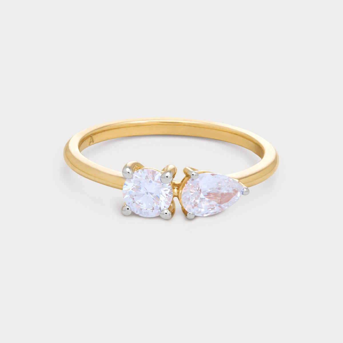 Fleur Sol Diamond Ring