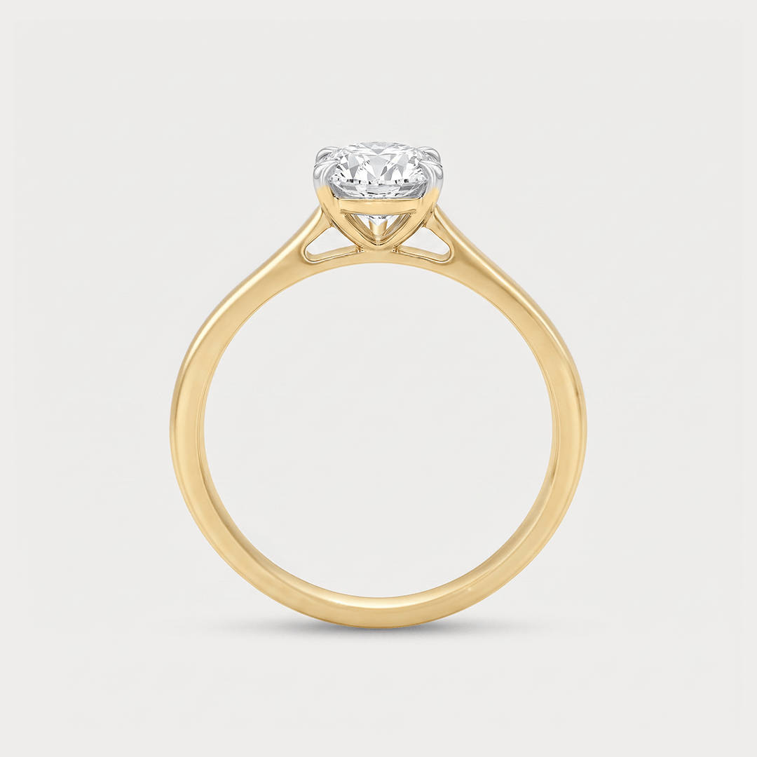 A Love Across Time Solitaire Diamond Ring