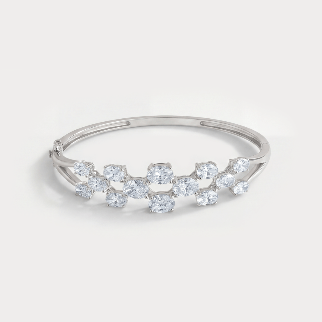 Ovale Éclat Oval Diamond Bracelet