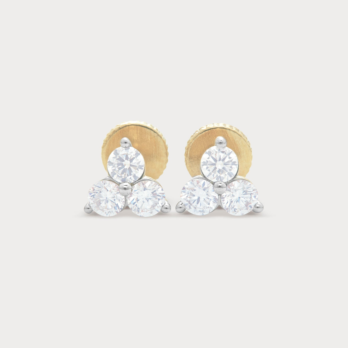 Trinity Diamond Studs