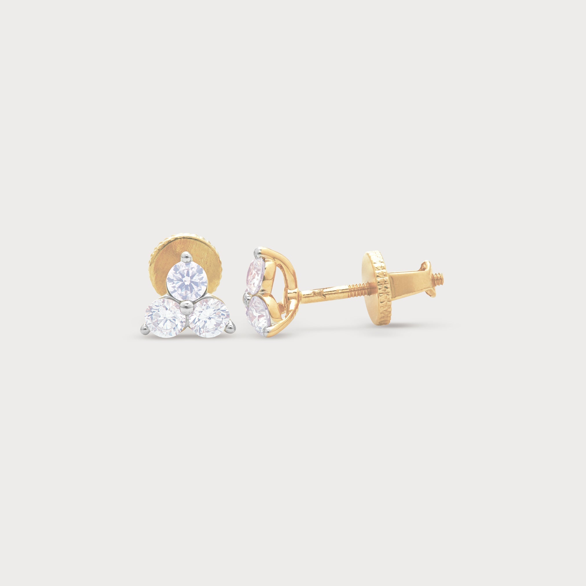 Trinity Diamond Studs