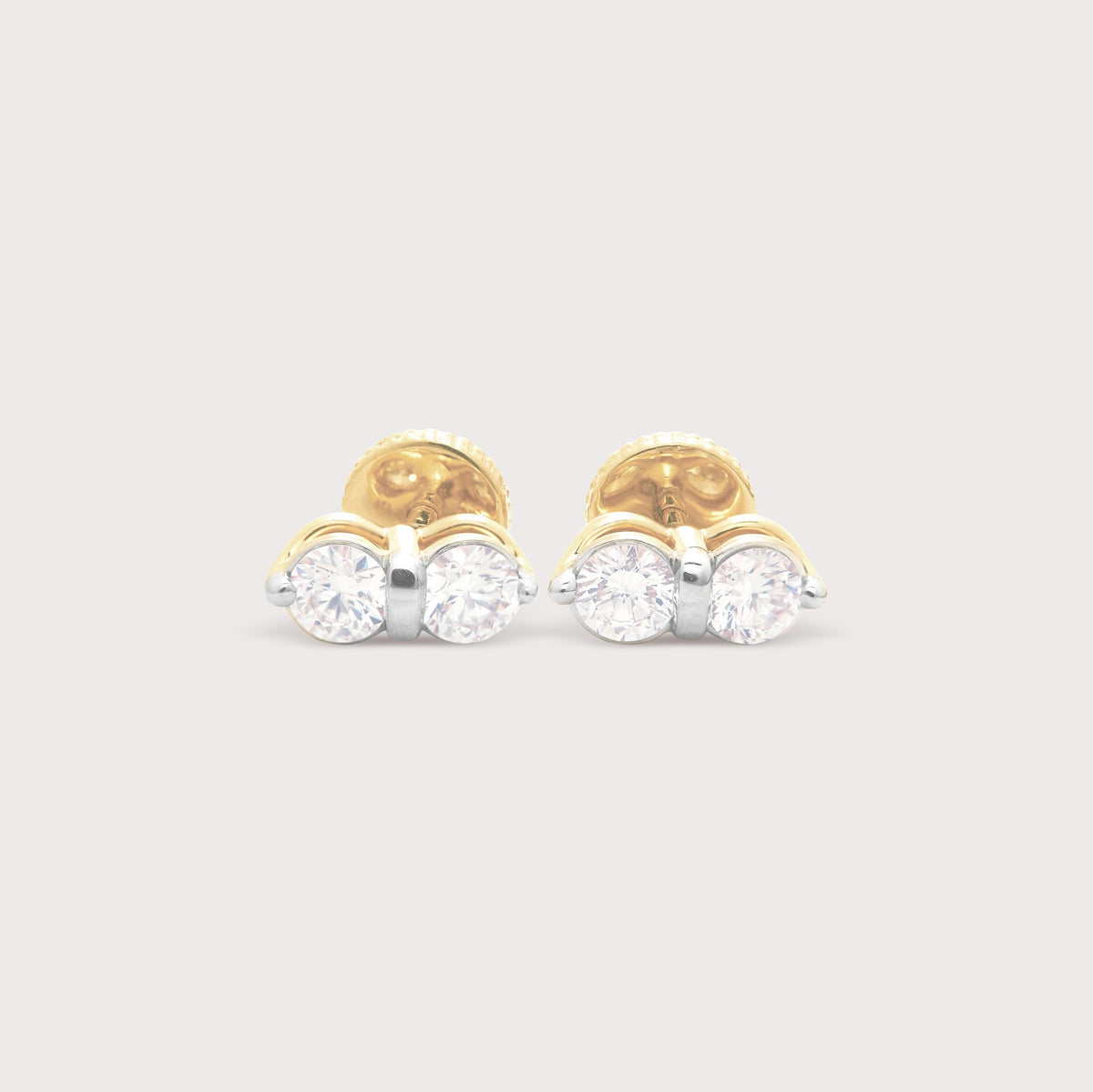 Gemini Diamond Studs