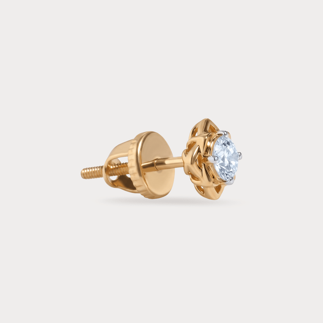 Mercury Diamond Studs