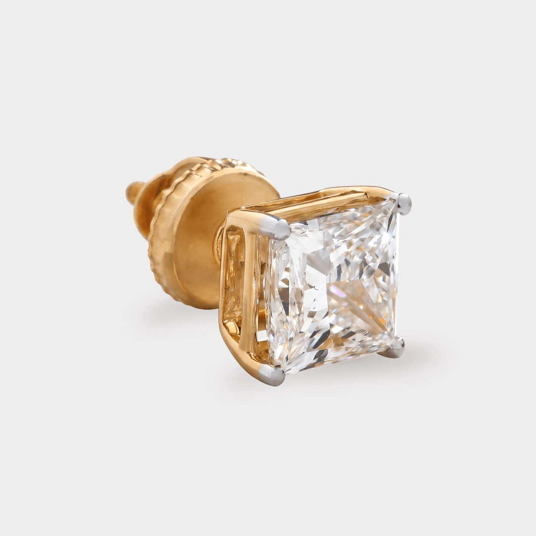 Illustrious Solitaire Diamond Earrings