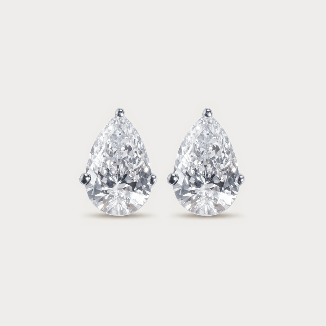 Aerial Mini-Solitaire Diamond Studs