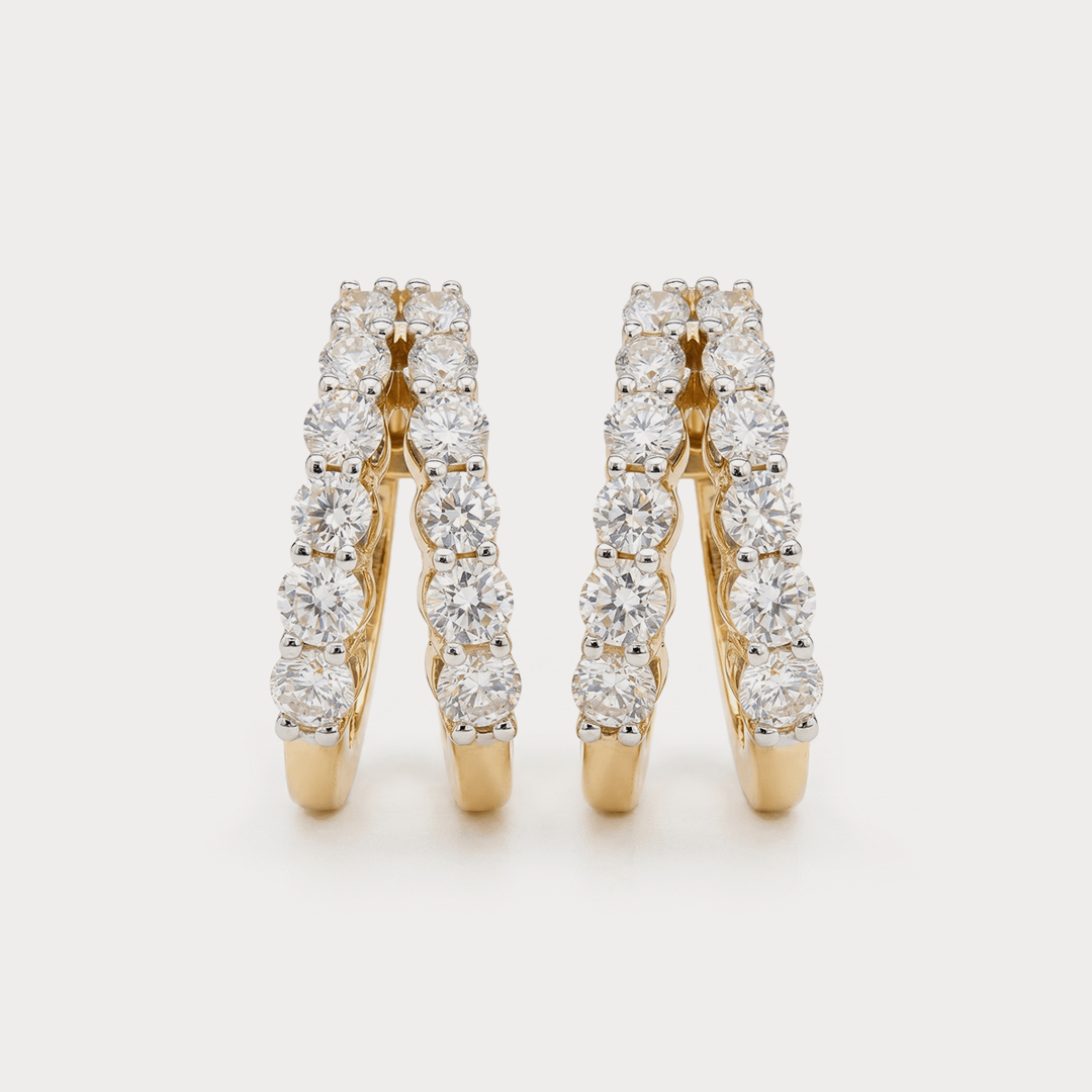 Gyra Diamond Earrings