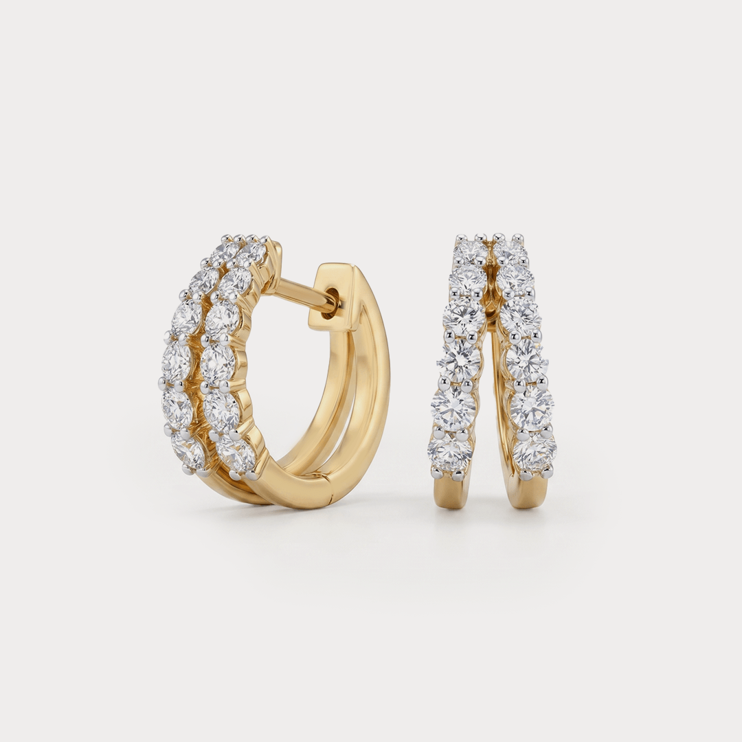 Gyra Diamond Earrings