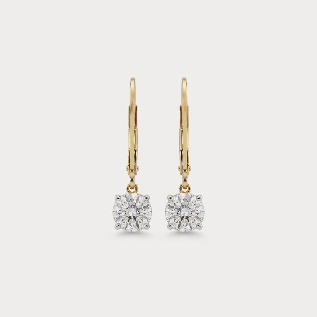 Slope Diamond Earrings