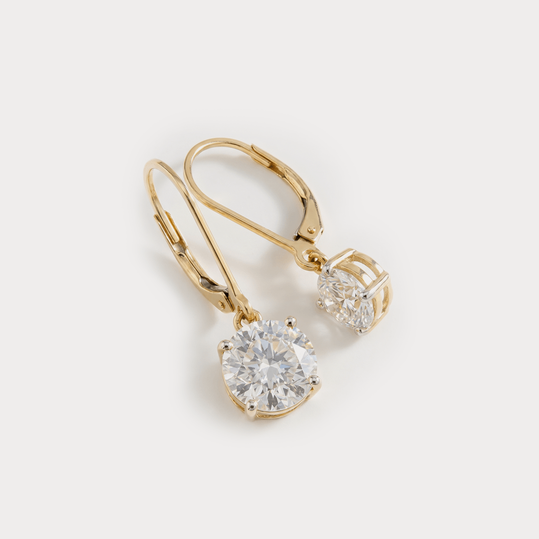 Slope Diamond Earrings