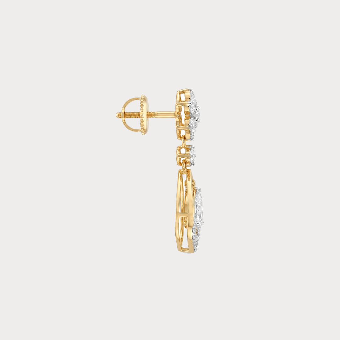 Dew Diamond Earrings