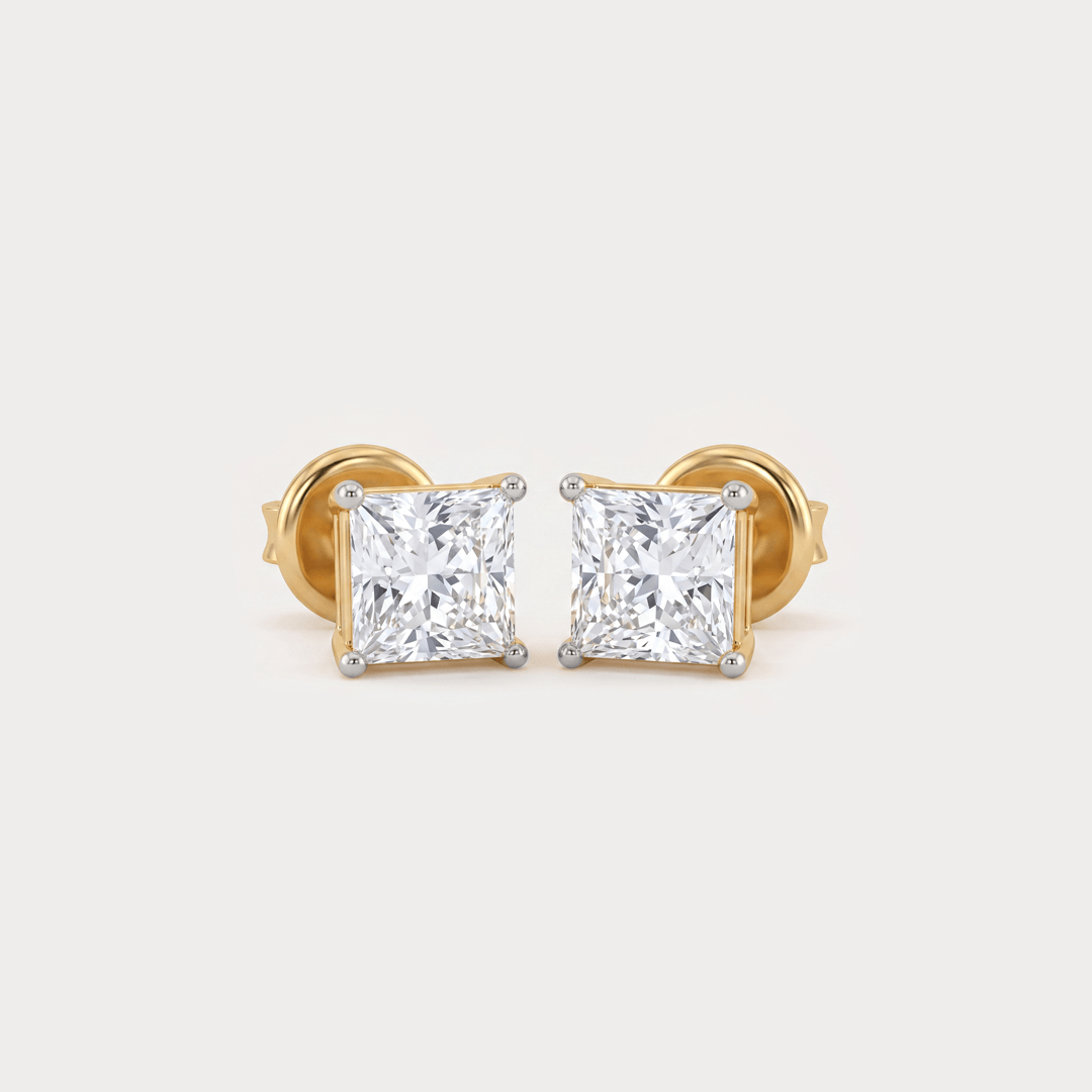 Chiarore Mini Solitaire Diamond Earrings