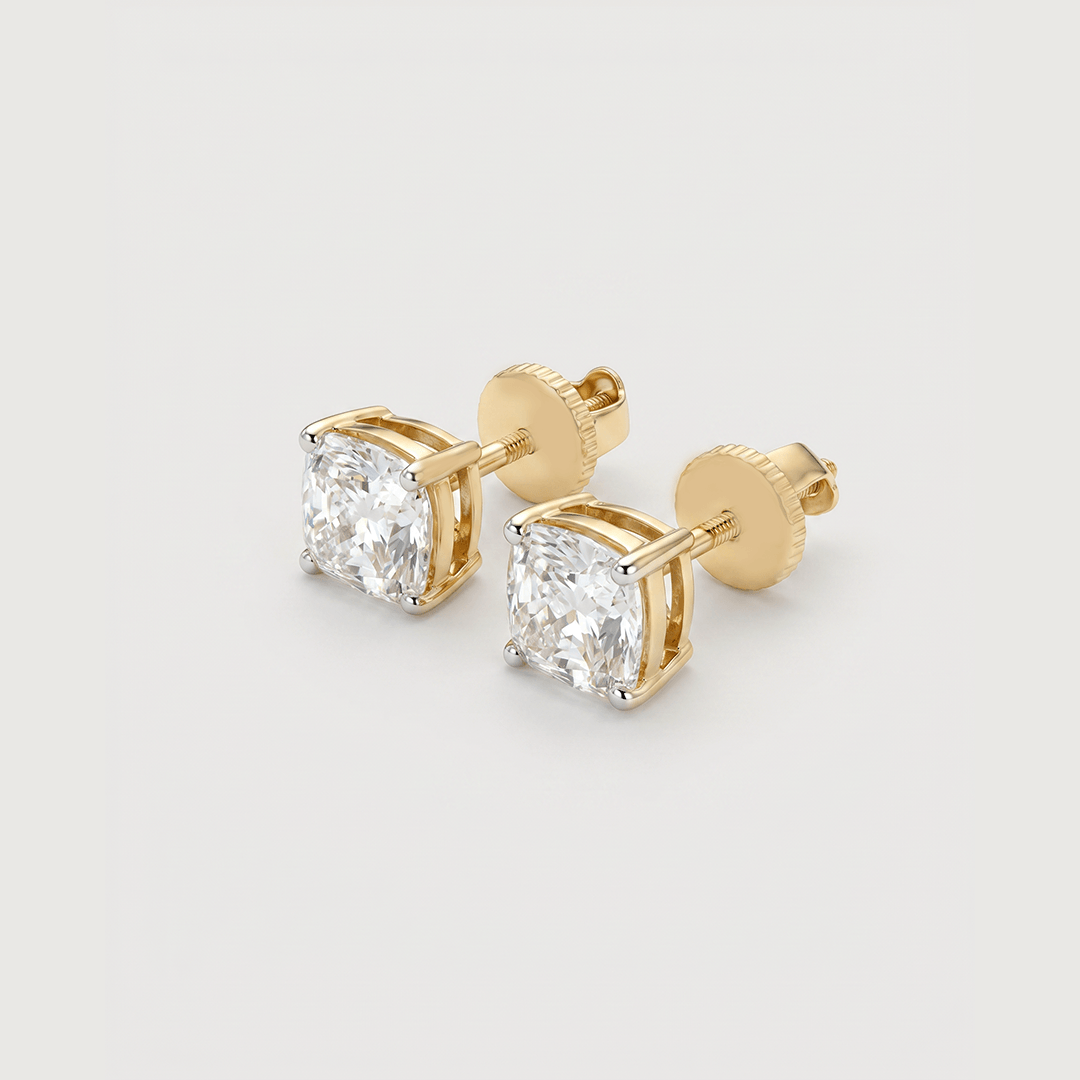 Grand Lumière 1 Crt Solitaire Diamond Earrings