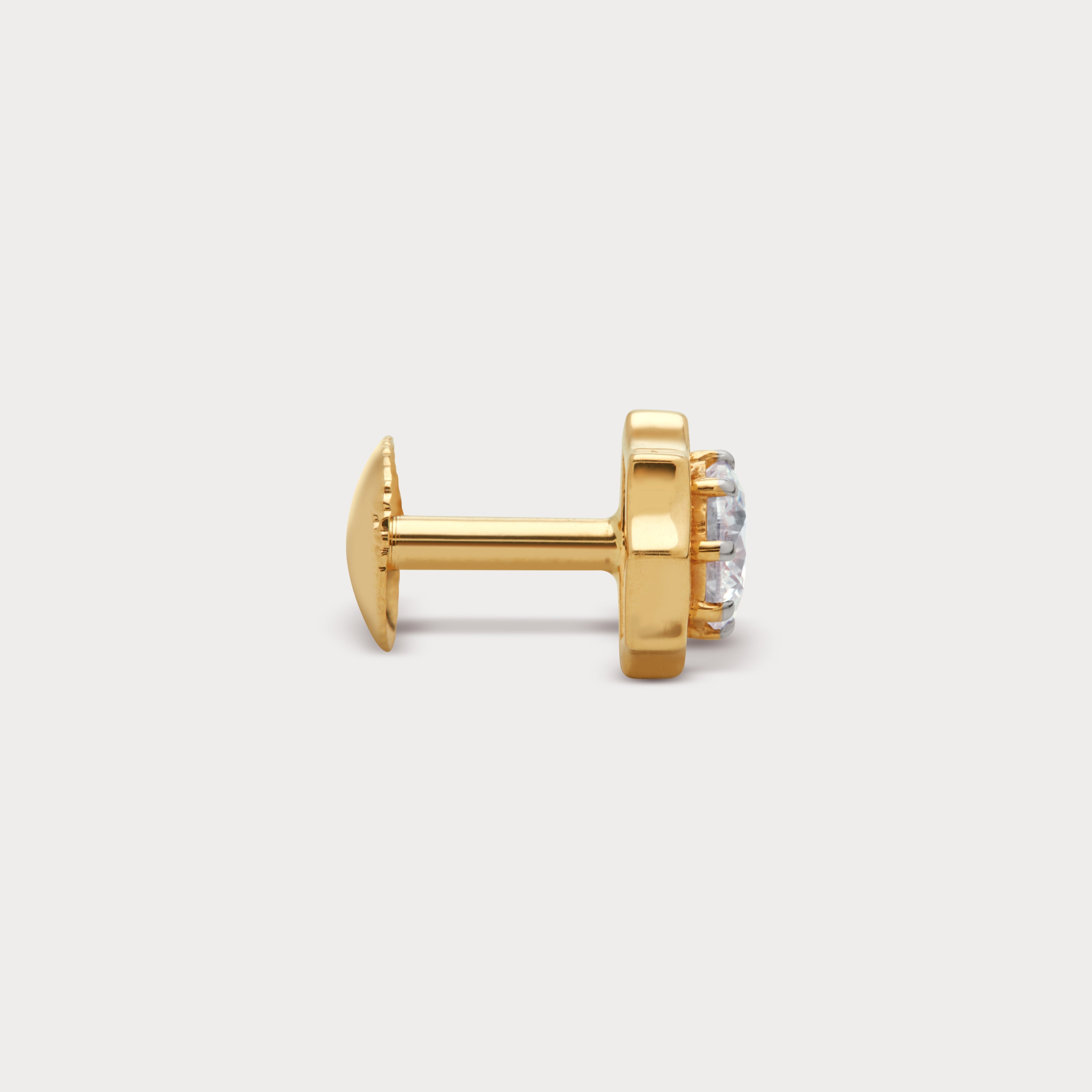 Aureole Diamond Studs
