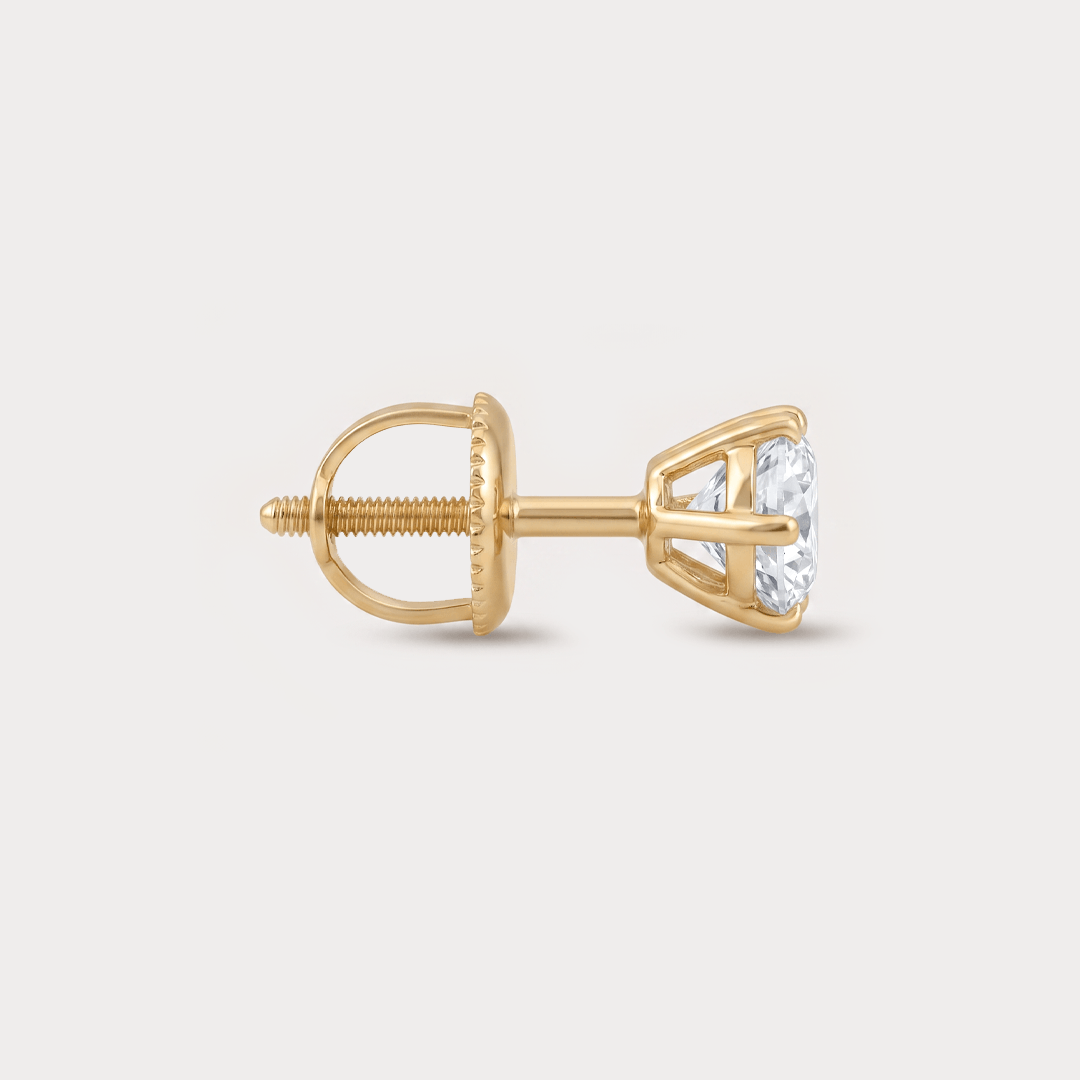 Cloudlight Mini-Solitaire Diamond Studs