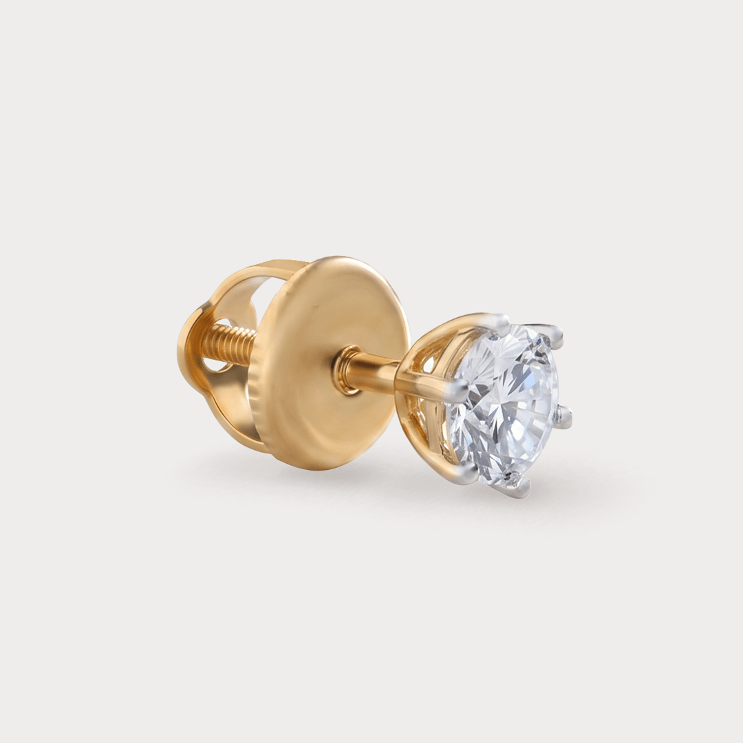 Cloudlight Mini-Solitaire Diamond Studs