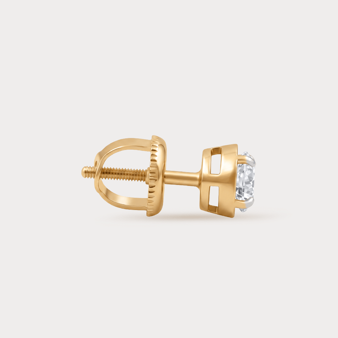 Windwhisper Mini-Solitaire Diamond Studs