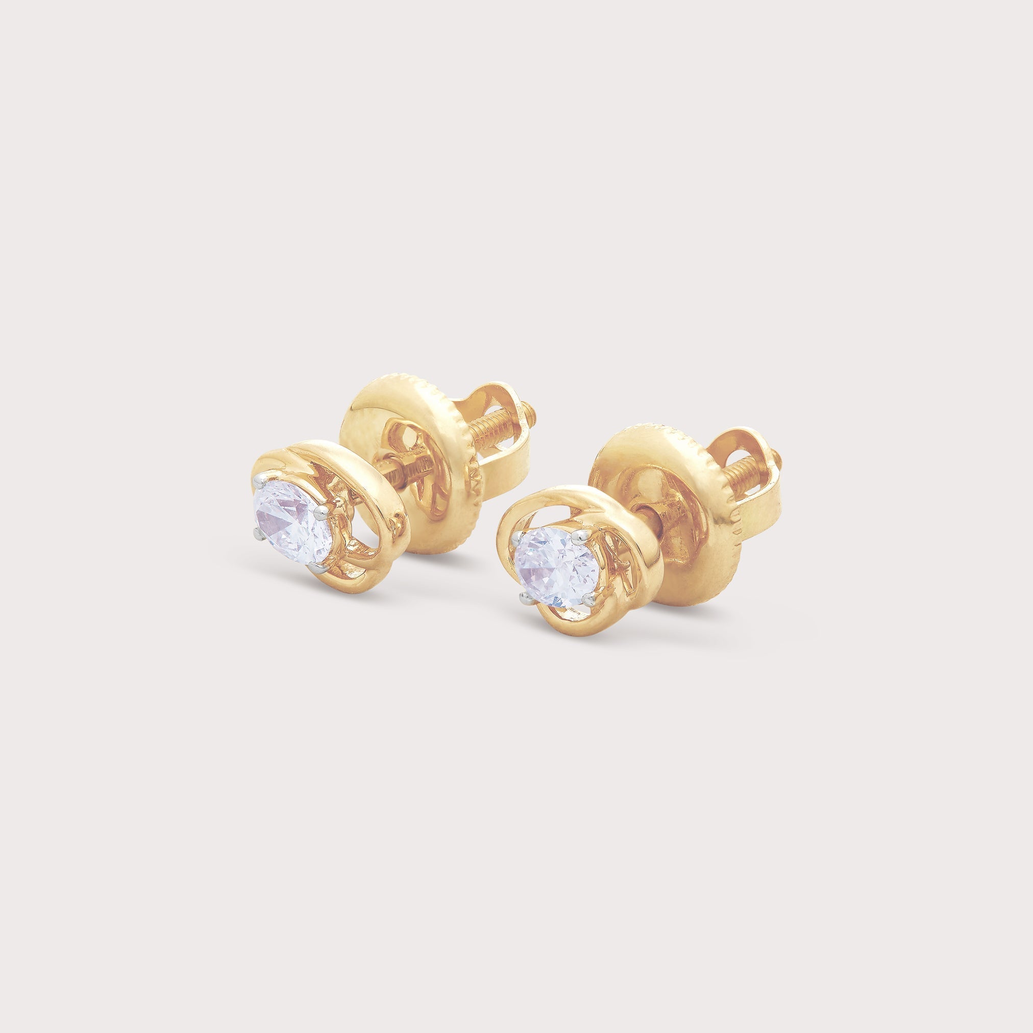 Hibiscus Diamond Studs