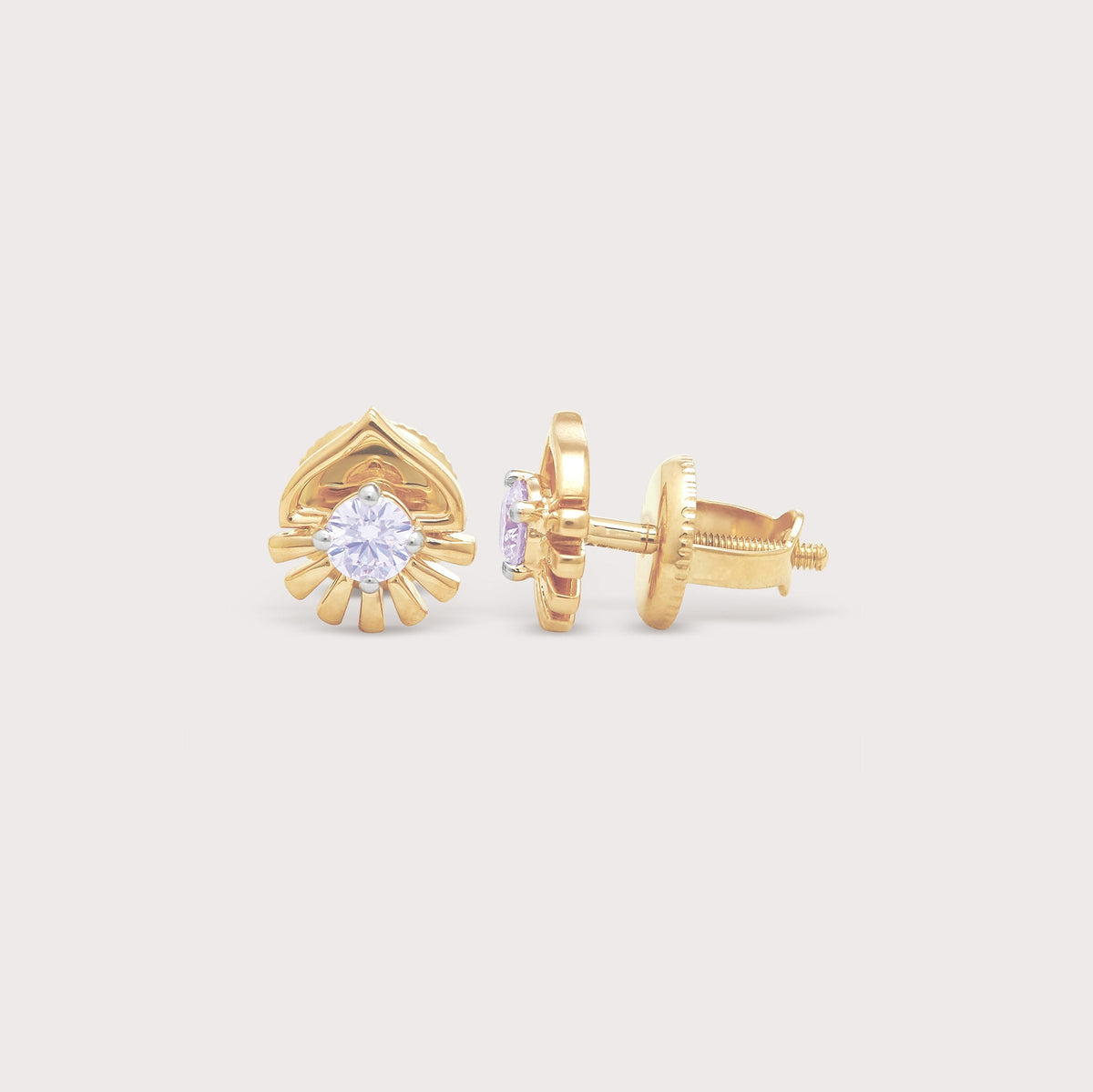 Sun Diamond Studs
