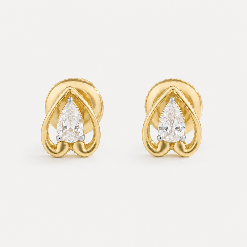 Cuore Diamond Studs