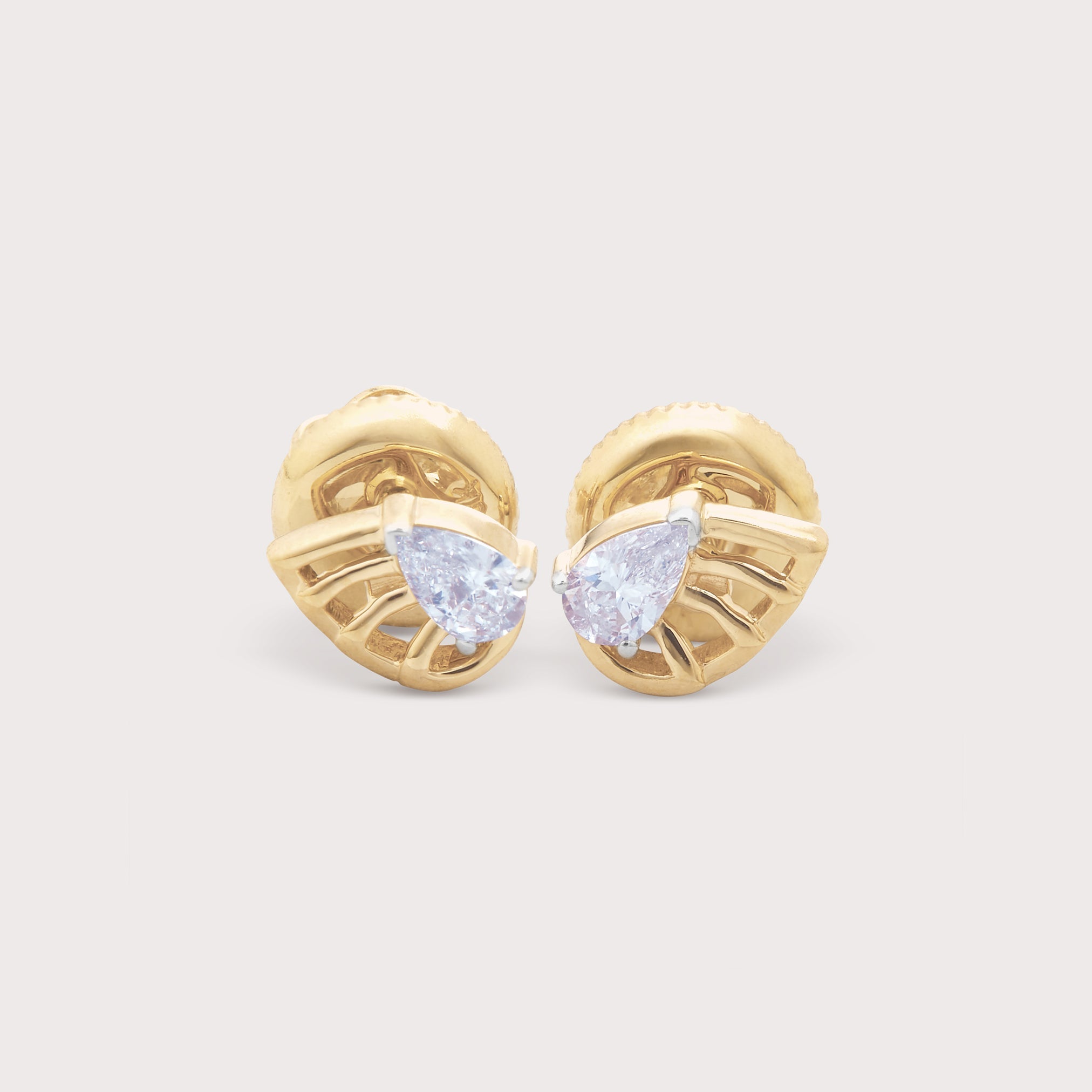 Cowrie Diamond Studs