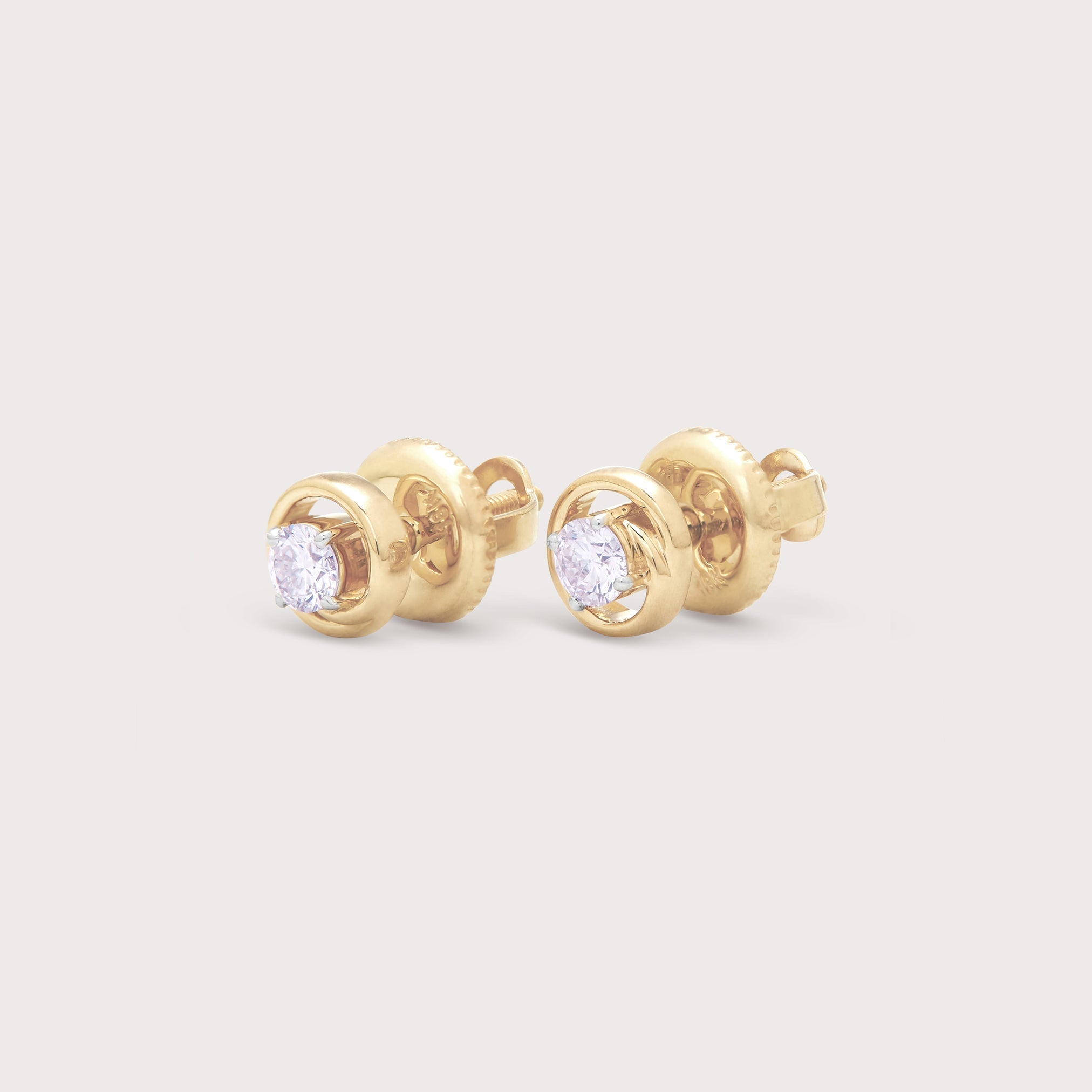 Angel Diamond Studs