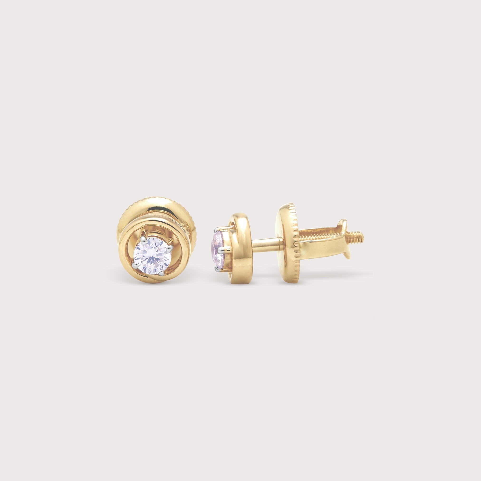 Angel Diamond Studs