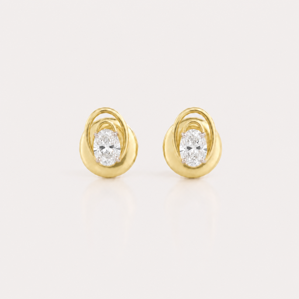 Diana Diamond Studs