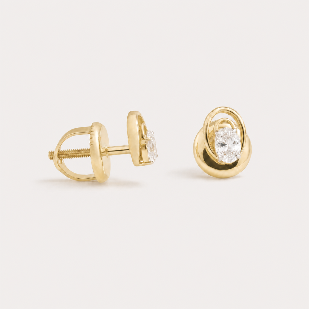 Diana Diamond Studs