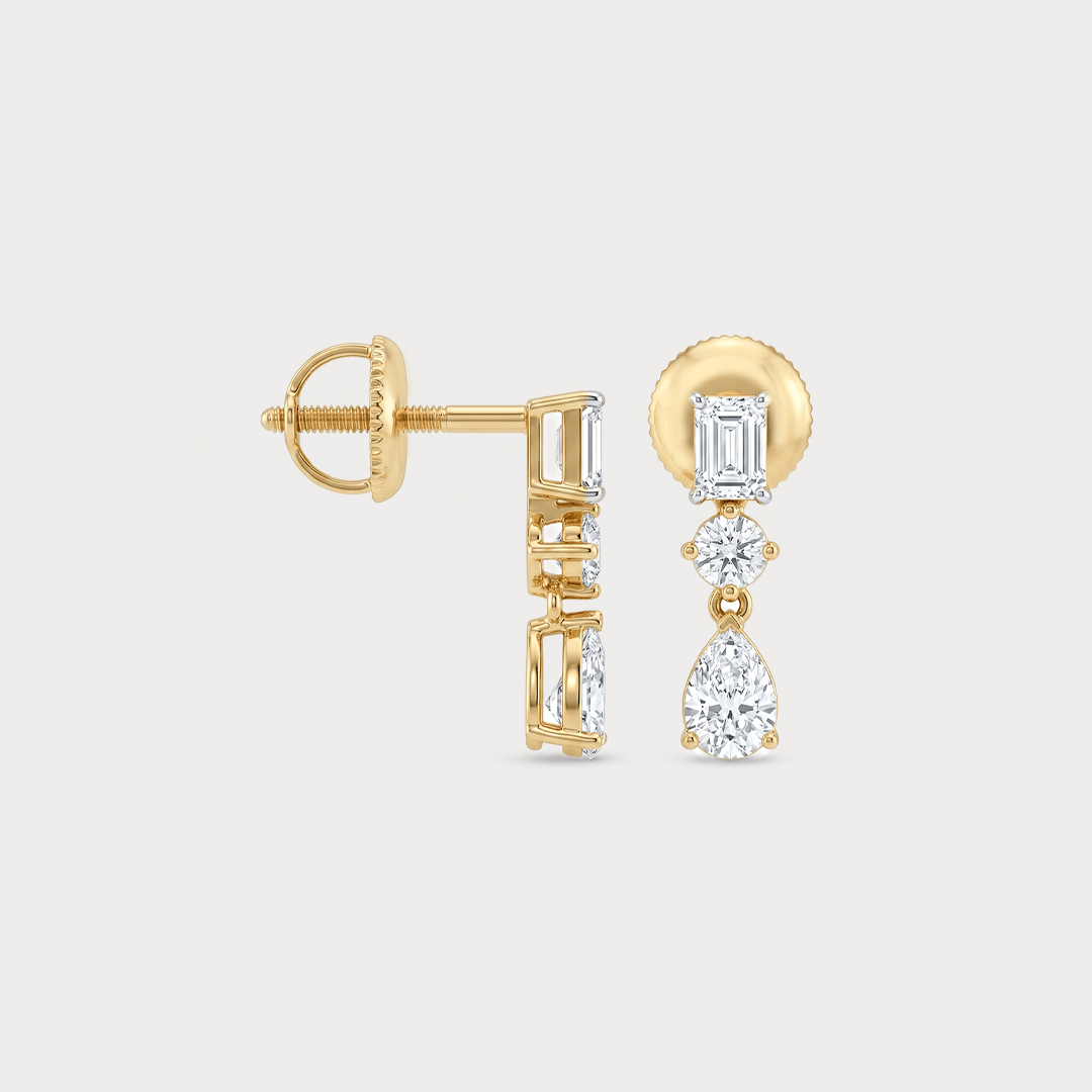 Gouttes de Lumière Drops Diamond Earrings