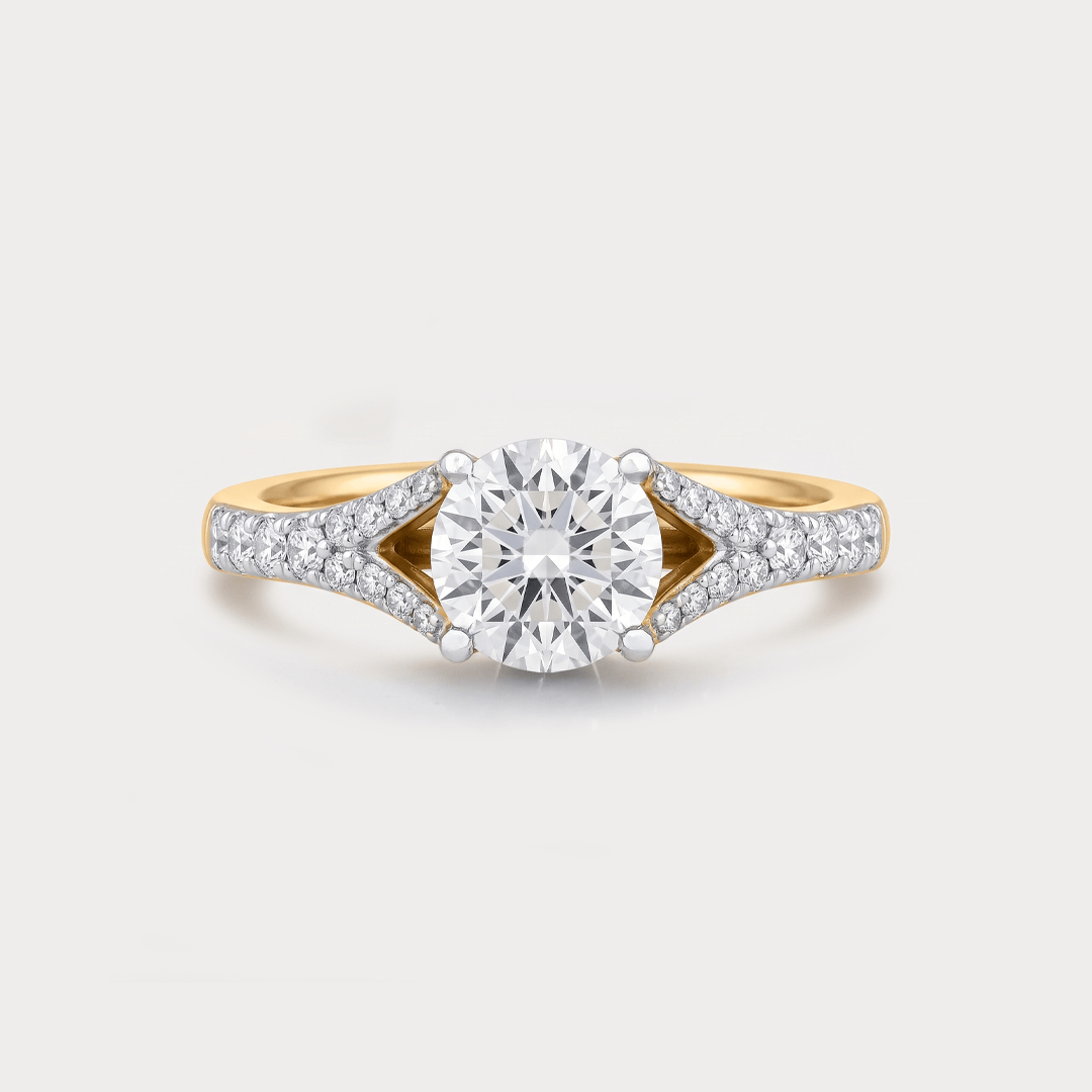 Linden Solitaire Diamond Ring