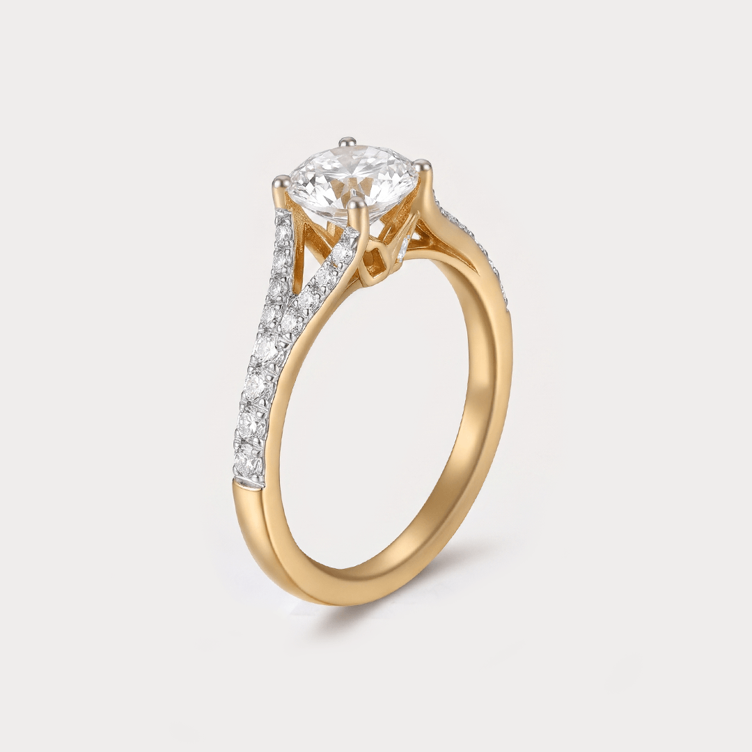 Linden Solitaire Diamond Ring