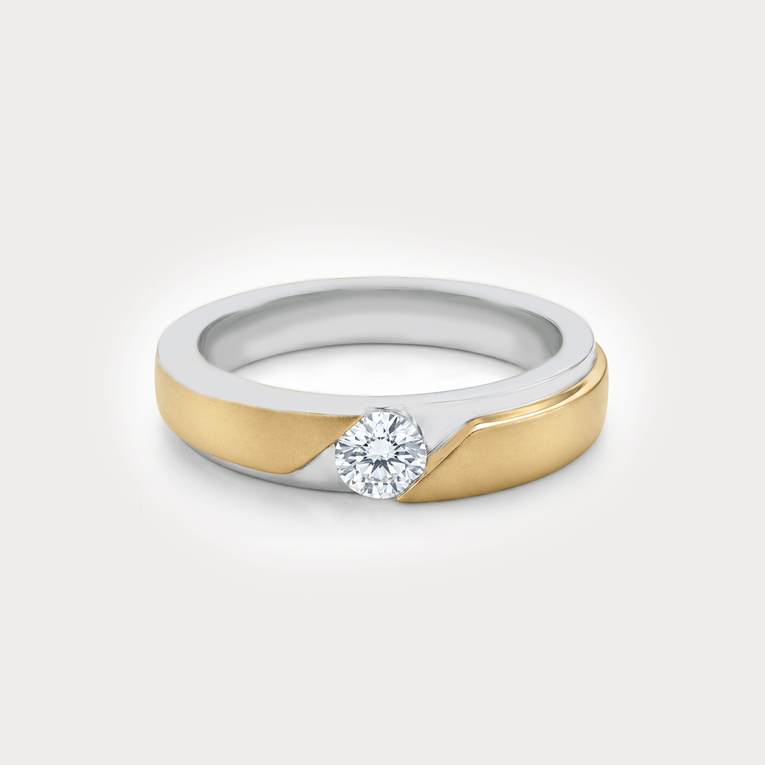Seal Diamond Men's Ring